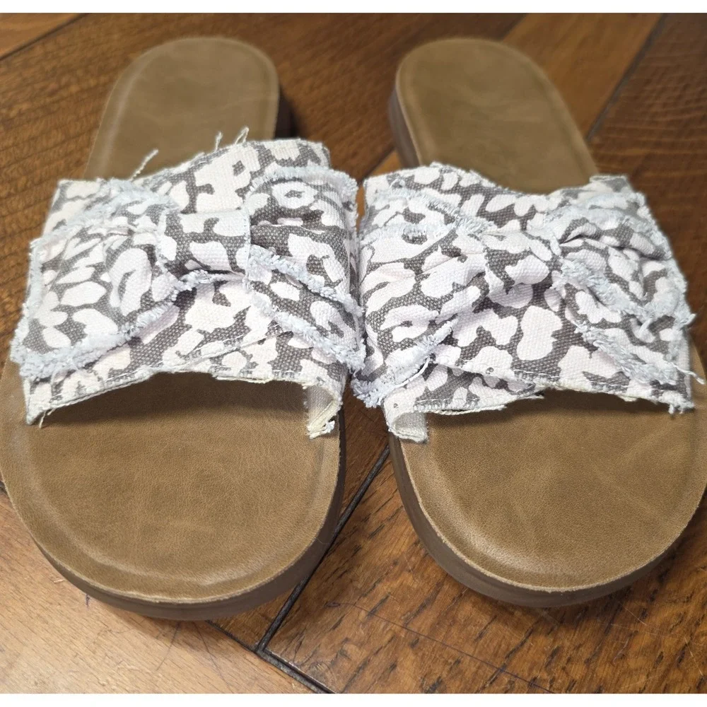 Blowfish Size 7.5‎ Women's sandals Leopard Print